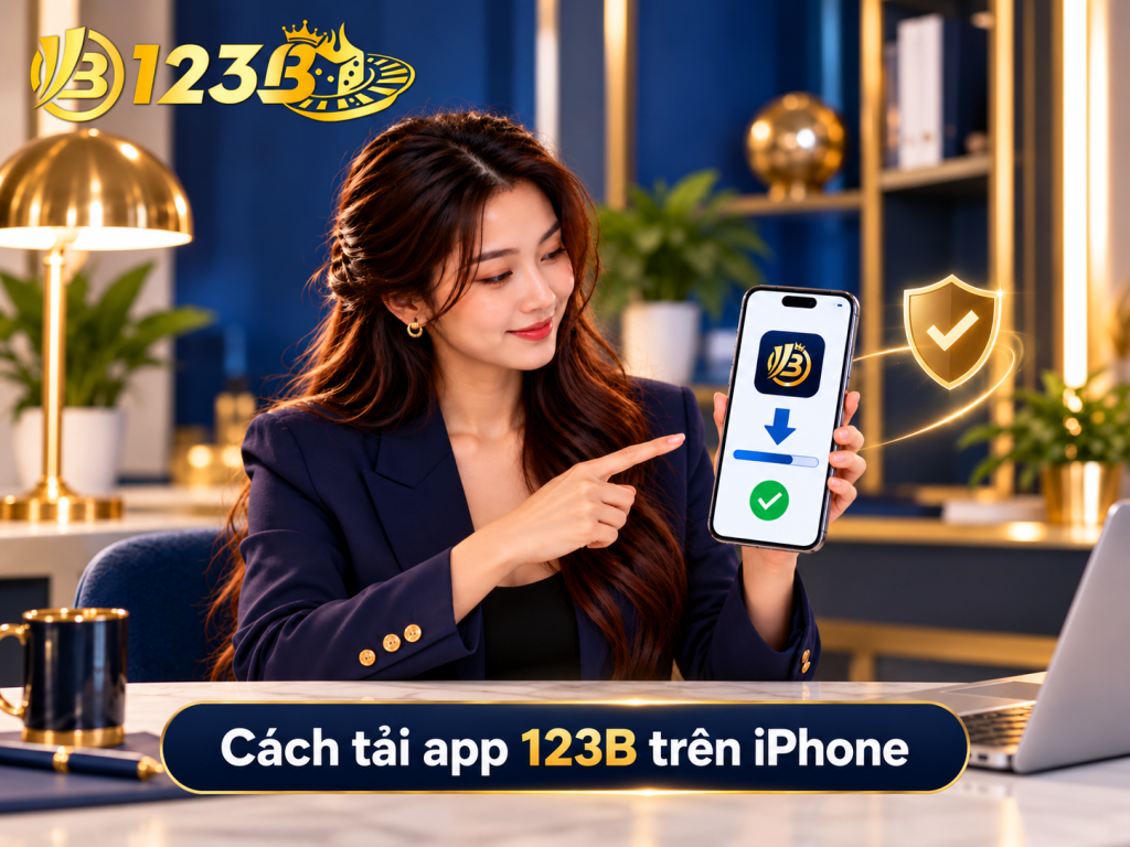 Cách tải app 123B trên iPhone
